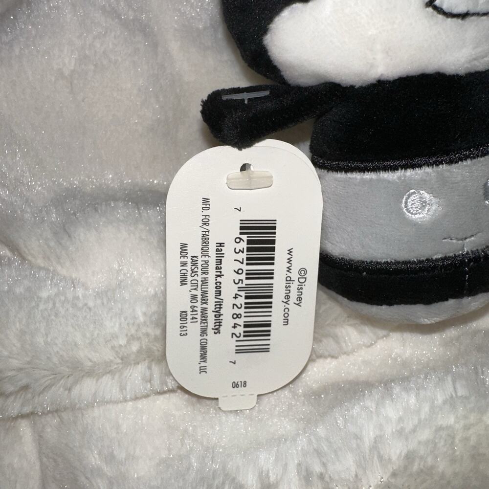 MICKEY MOUSE STEAMBOAT WILLIE DISNEY HALLMARK LIMITED EDITION ITTY BITTYS NWT - Picture 3 of 5